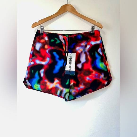 LIMITED EDITION RHU (ZARAxRHUIGI) Multicolored Shorts - Picture 1 of 11